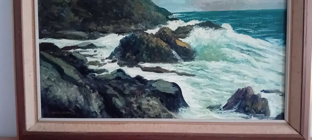 Quadro Original Pintura Tela Assinada