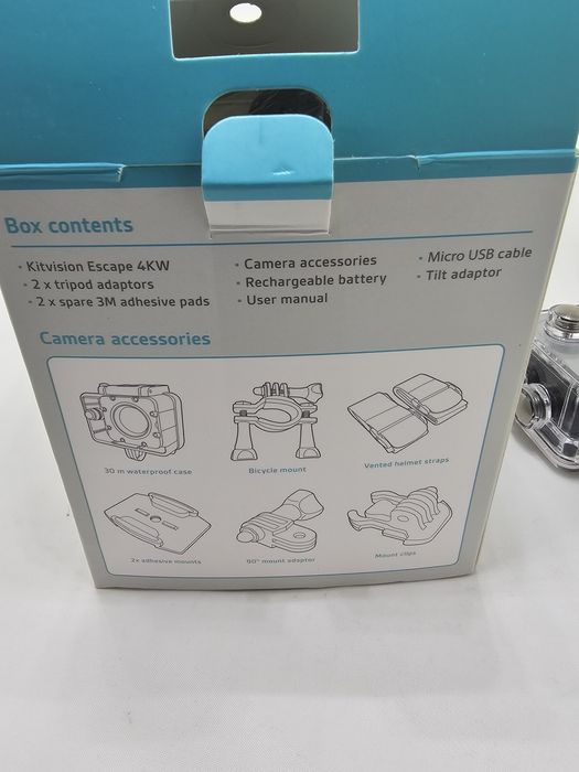 escape 4kw action camera go pro