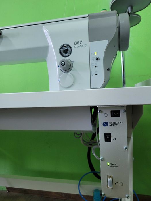 stebnowka długoramienna 2igłowa Durkop 867-70 gold tapicerka automat