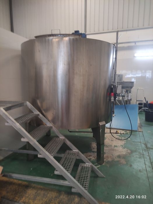 Misturador de 5.000 litros em aço inox 316
