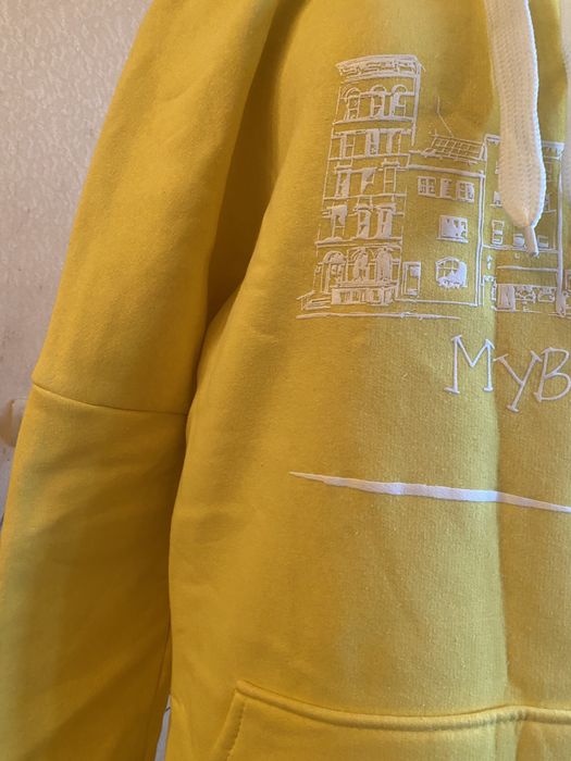 Новый худи, желтый