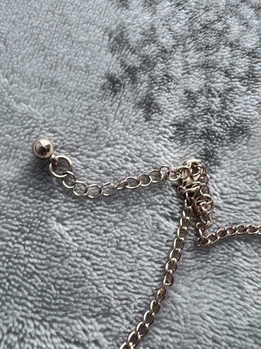 Naszyjnik czarno biały