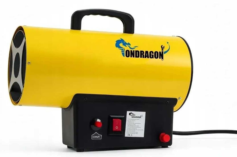 Газовий обігрівач Ondragon 15кВт | Польська теплова гармата + КЕШБЕК Обігрівач Газова пушка Дуйка | Нове