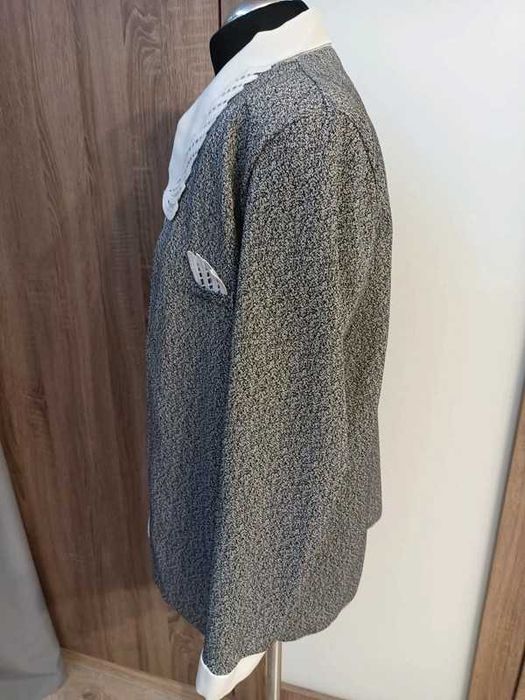 Bluzka Koszula Z Kołnierzykiem Vintage Taipol Rozmiar L