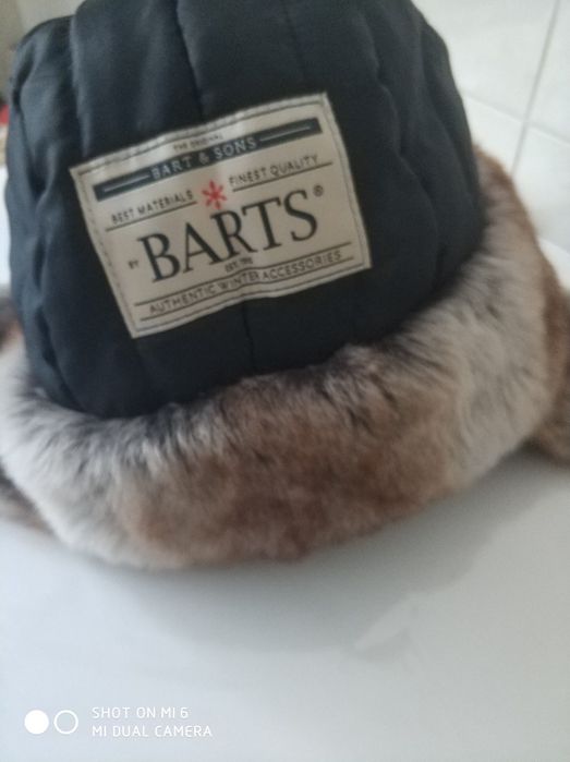 Оригінальна зимова шапку вушанка - бомбер Barfs