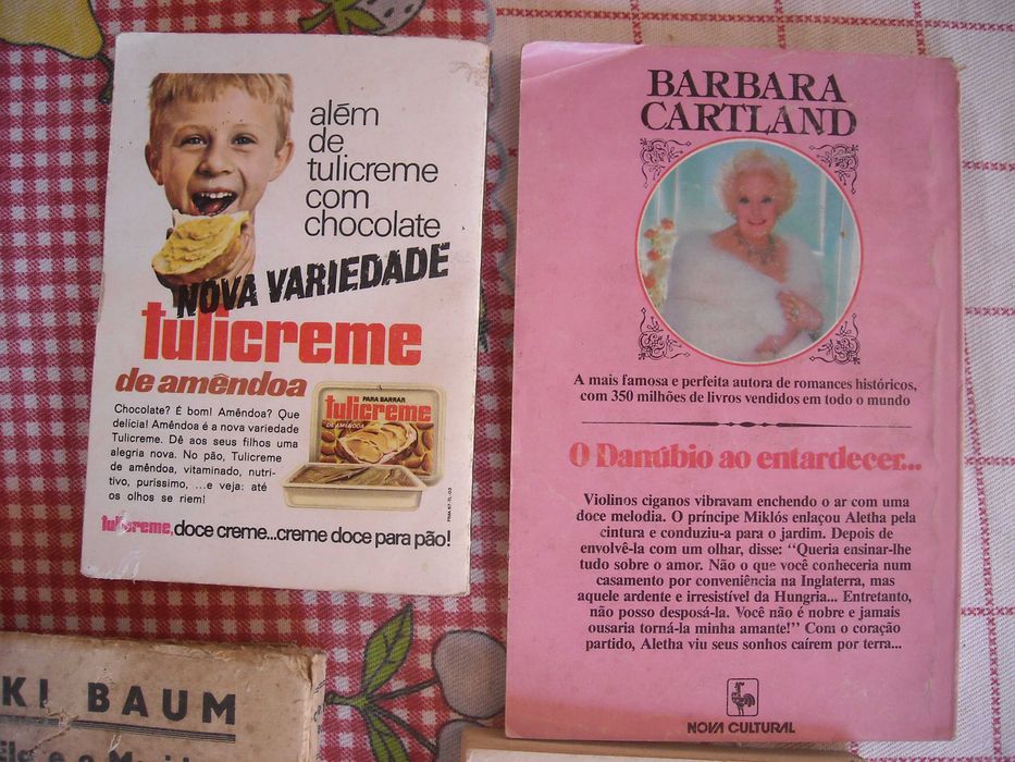 Livros antigos coleccao Flor / Colombine / Ciclame / Barbara Cartland