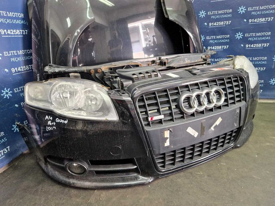 Frente completa usada AUDI A4 B7 S-LINE capot parachoques oticas guardalamas radiador SLINE