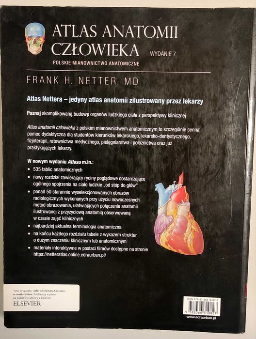 Atlas anatomiczny Netter