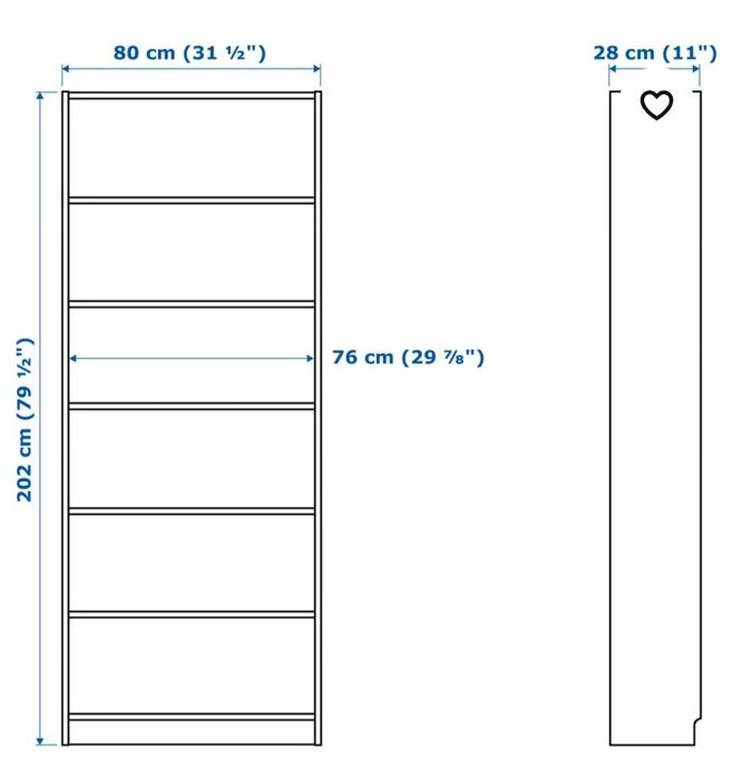 Estante billy  nova ainda na caixa
