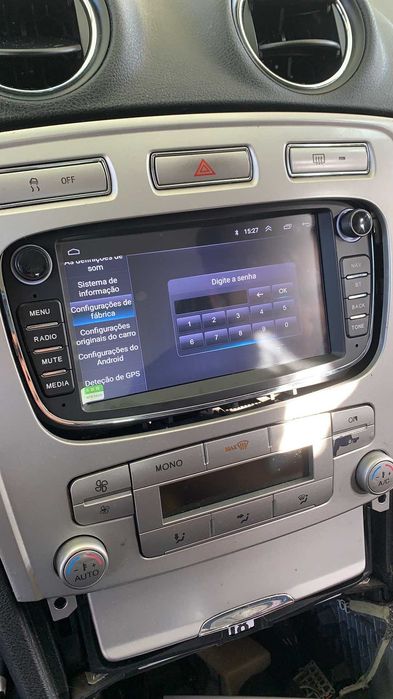 NOVOS: Auto Rádio GPS FORD (7") • ANDROID 15 • BT • USB • WIFI Focus Mondeo | CARPLAY • ANDROID AUTO