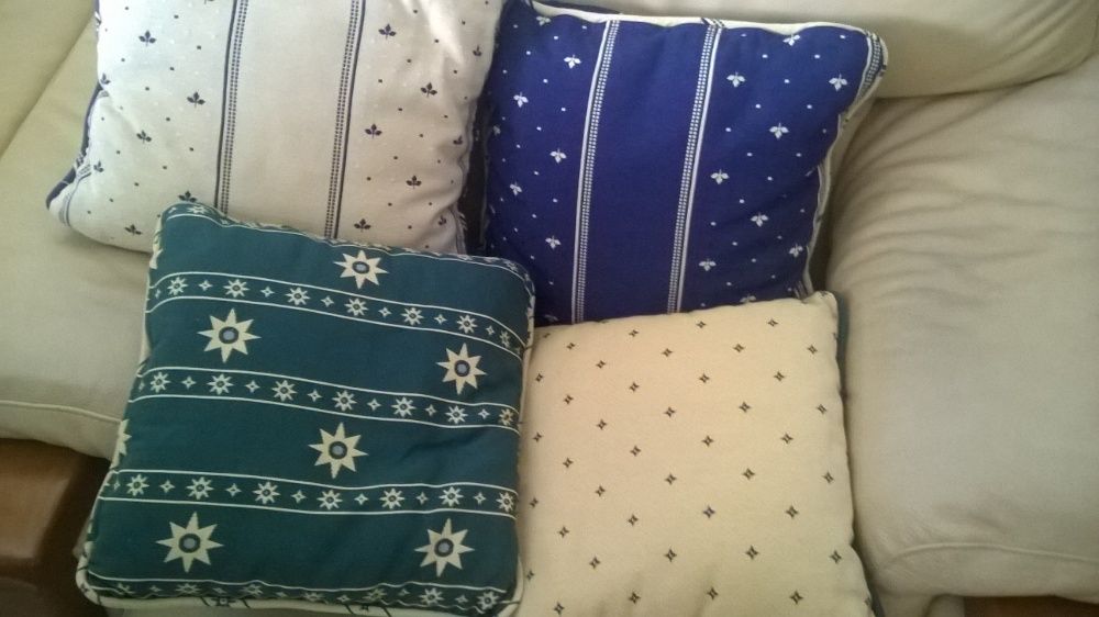 almofadas, medidas 35x35cm