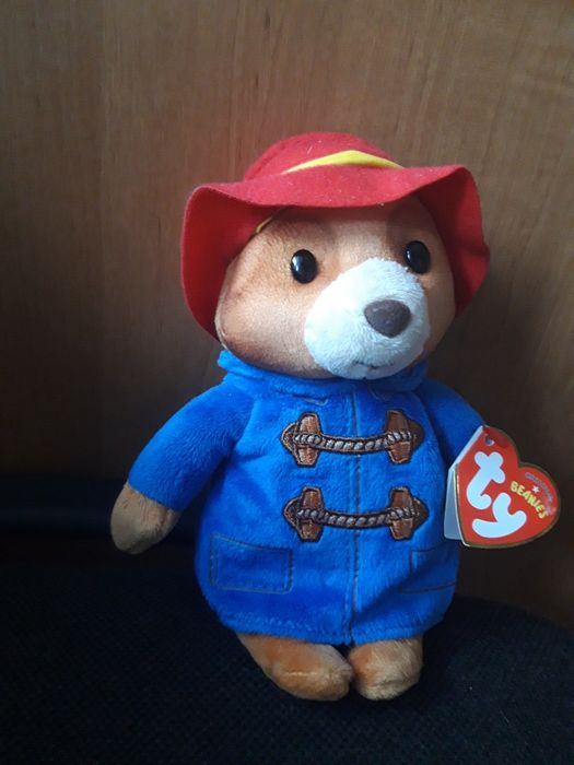 Мишка Paddington Beanie Baby падингтон, паддингтон Ty, ведмедик