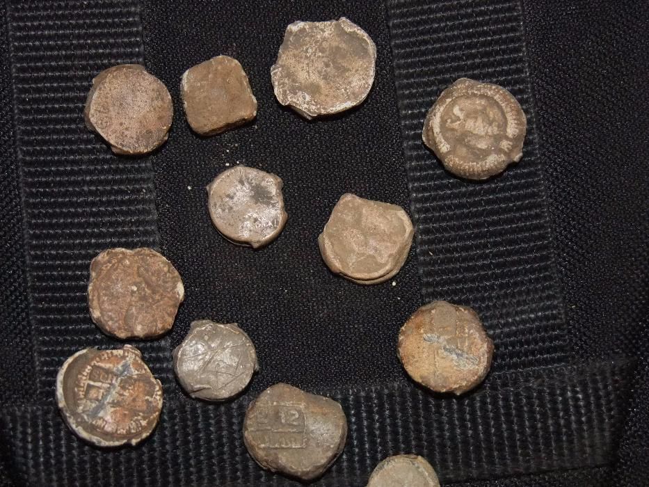 Stare plomby z worków ANTYK