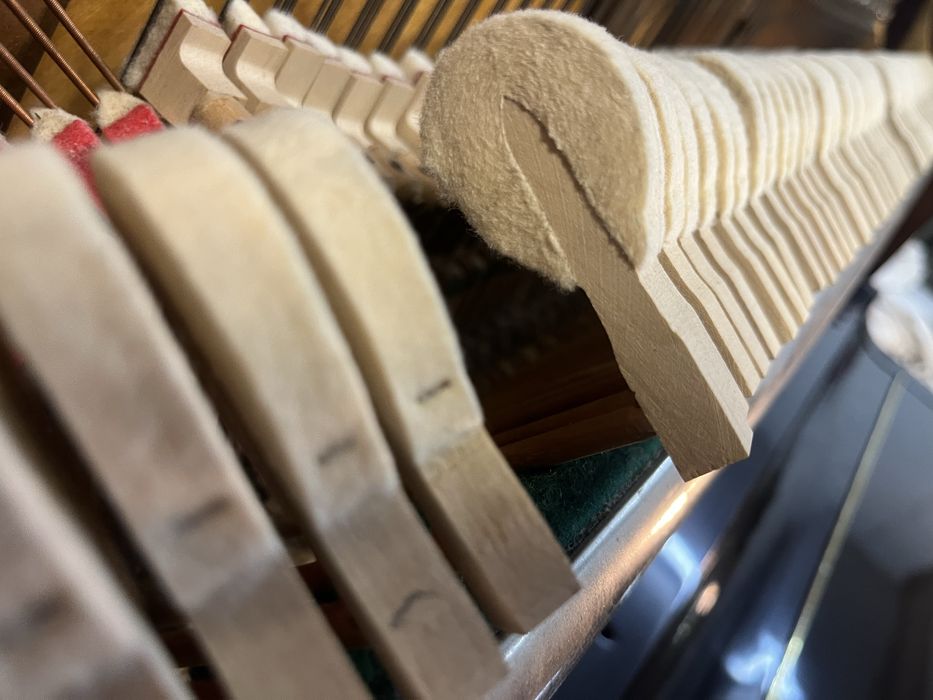 Pianino Zimmermann czarne transport