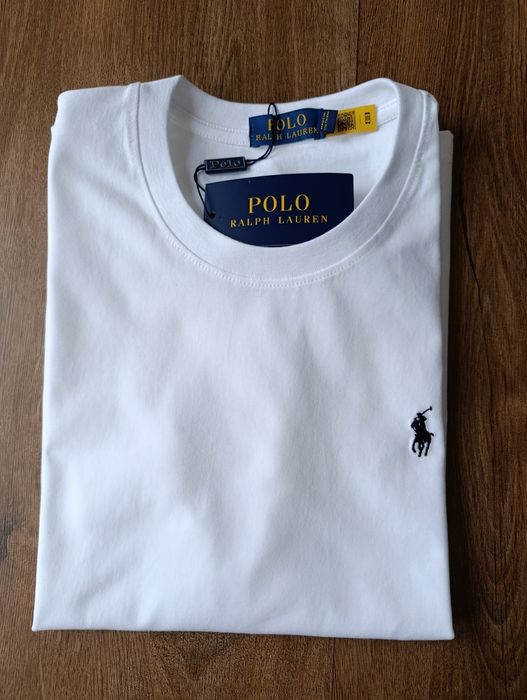 Biała koszulka Ralph Lauren