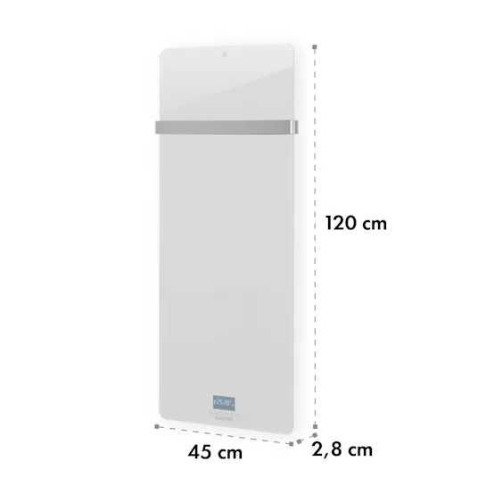 Grzejnik ir podczerwień Szklany Mega oszczędny 
Hot Spot Cry