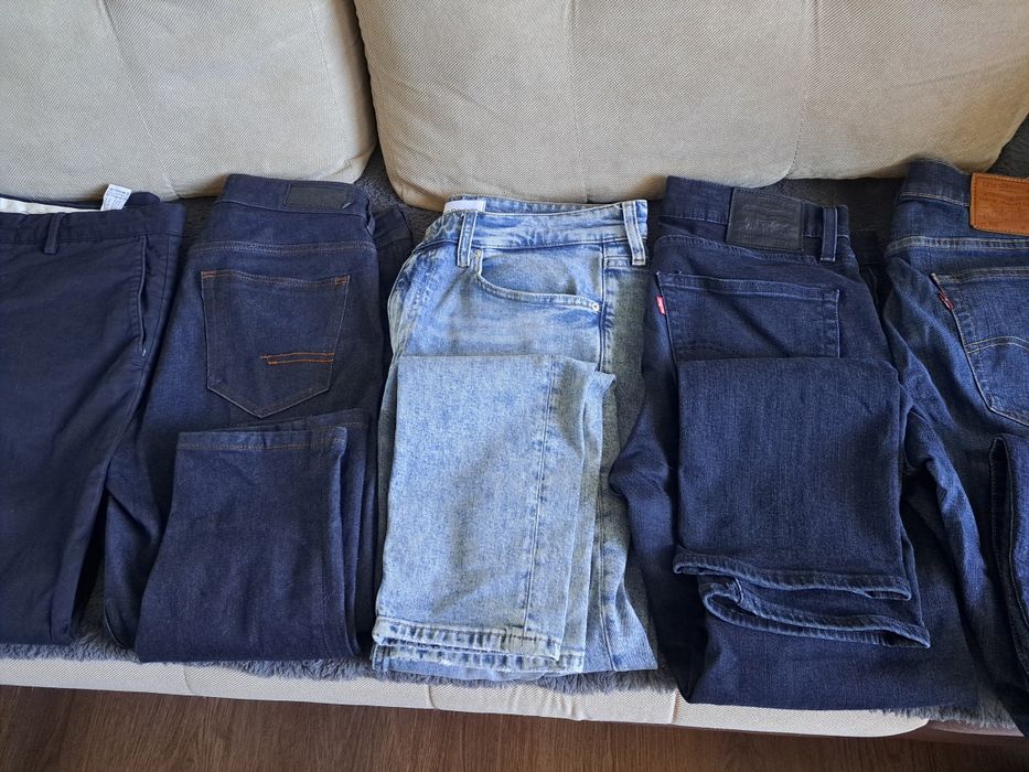 Джинсы  фирменные Levis и др. большой размер