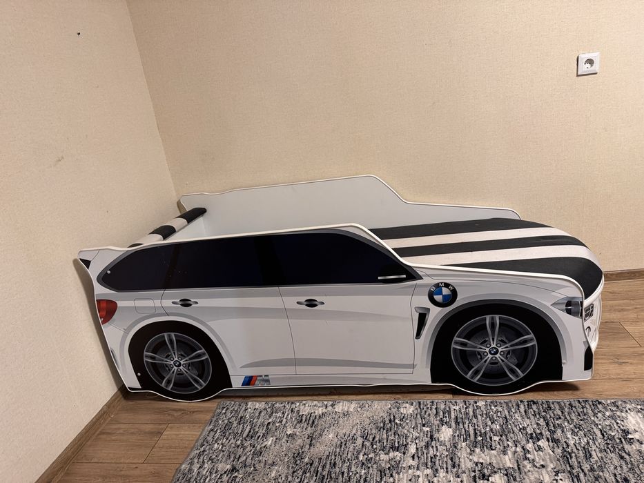 Детская кровать машина бмв bmw