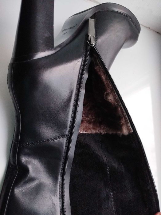 Зимові шкіряні чоботи Vitto Rossi 37