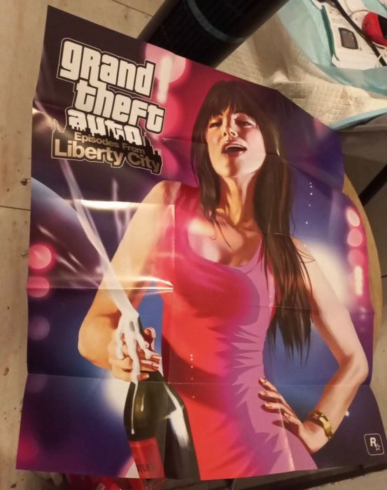 Gra GTA Episodes From Liberty City Xbox360 mapa/plakat