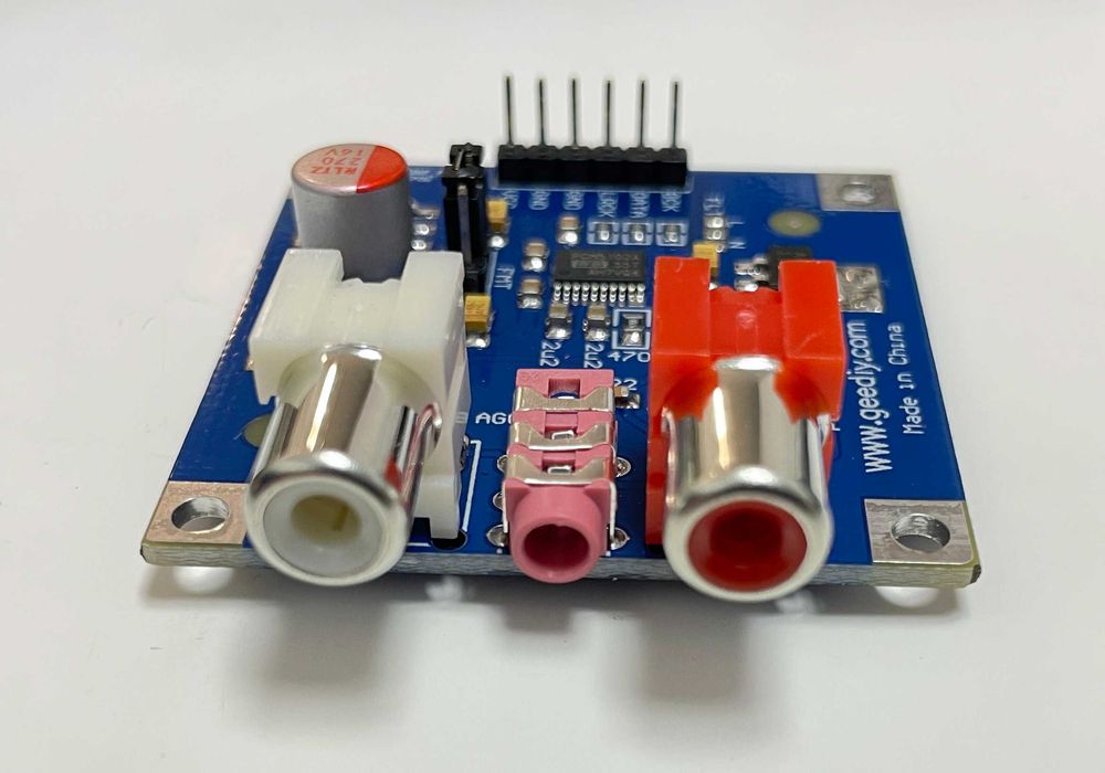 Dekoder DAC PCM5102 Moduł Audio I2S 32bit/384kHz Wyjście Jack 3.5mm