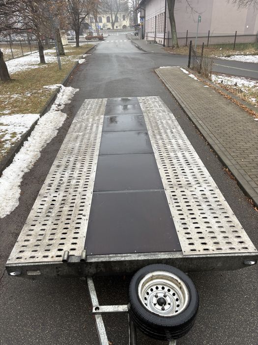 Przyczepa laweta 6m DMC 3500 Niewiadów Bus