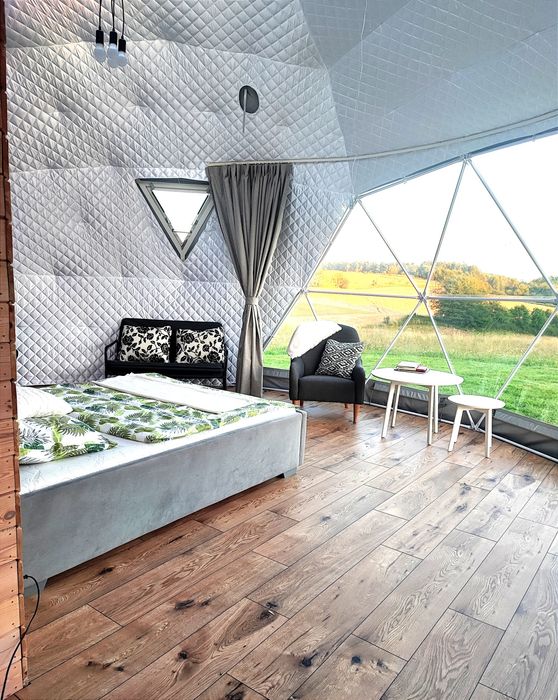 Glamping Jurta, Jacuzzi, Kaszuby, Namiot, Wakacje