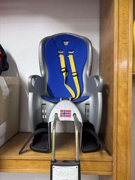 BICICLETA PORTA-CRIANÇA Cadeira infantil Hamax