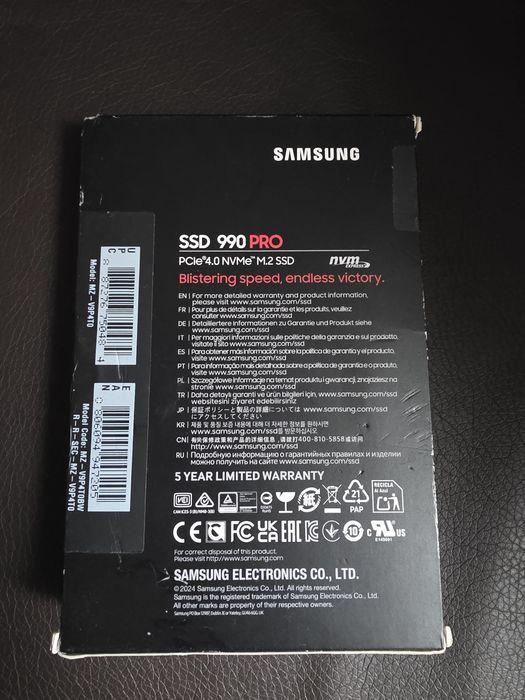 Накопичував Samsung  990PRO 4TB