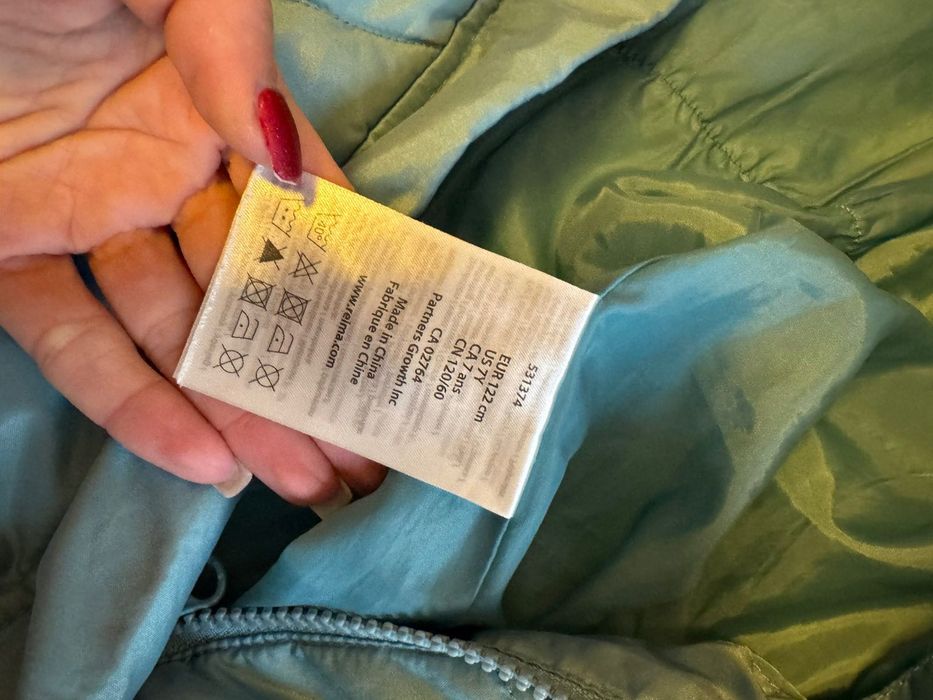 Зимова пухова куртка, пальто Reima, Lenne, р.122-128