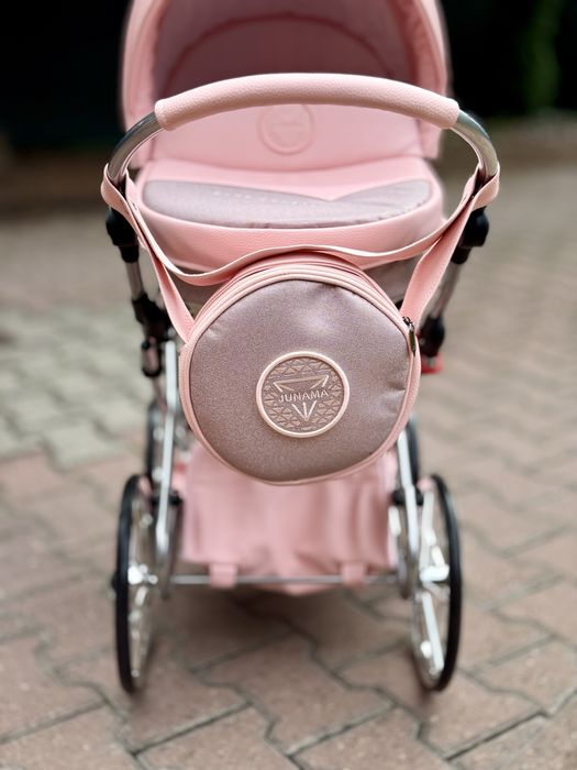 Wozek lalkowy Classic Glitter Premium dla lalek