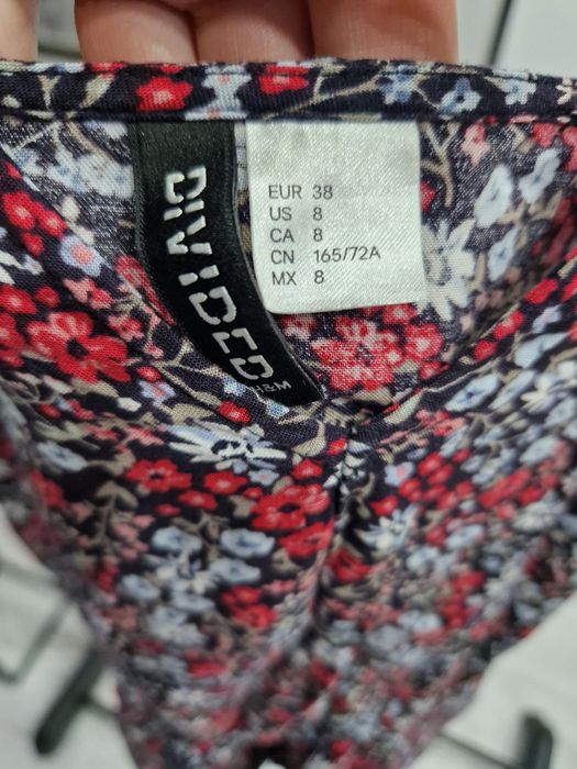 Kombinezon w kwiatki