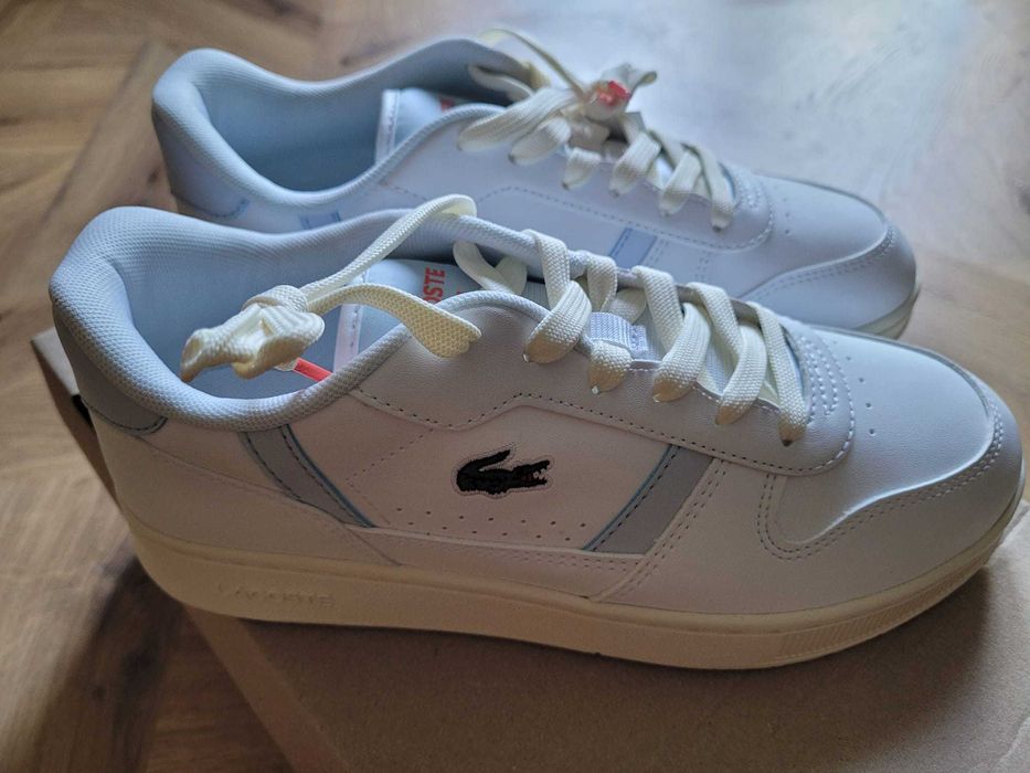 Nowe białe buty Lacoste trampki rozmiar 39 tenisówki