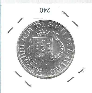 San Marino - 1.000 Lire-1989 - 16 Séculos de História - Moeda de Prata