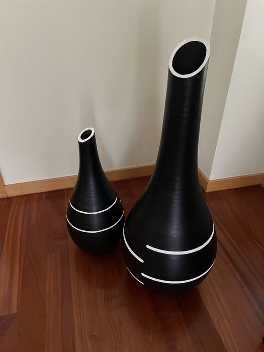Conjunto de peças de decoração em cerâmica