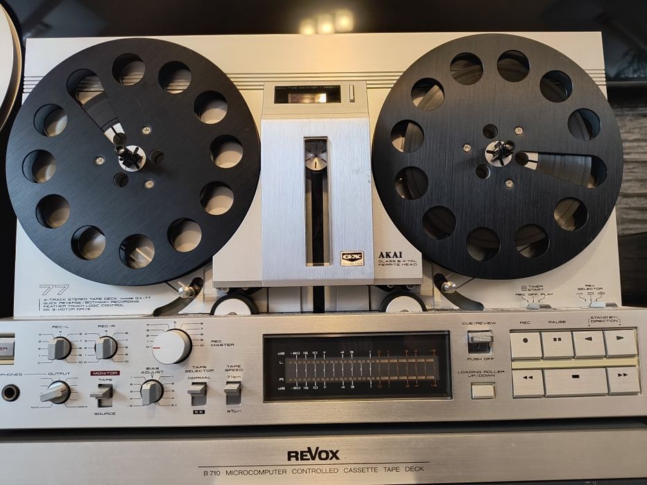 Magnetofon szpulowy  Akai GX 77