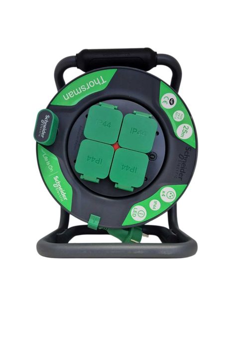 przedłużacz bębnowy klasyczny 3g1.5mm 25m ip44 imt33145 schneider