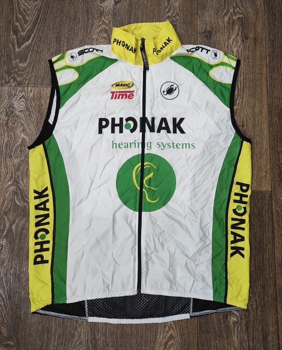 XL Castelli оригінальна чоловіча вело майка, жилетка