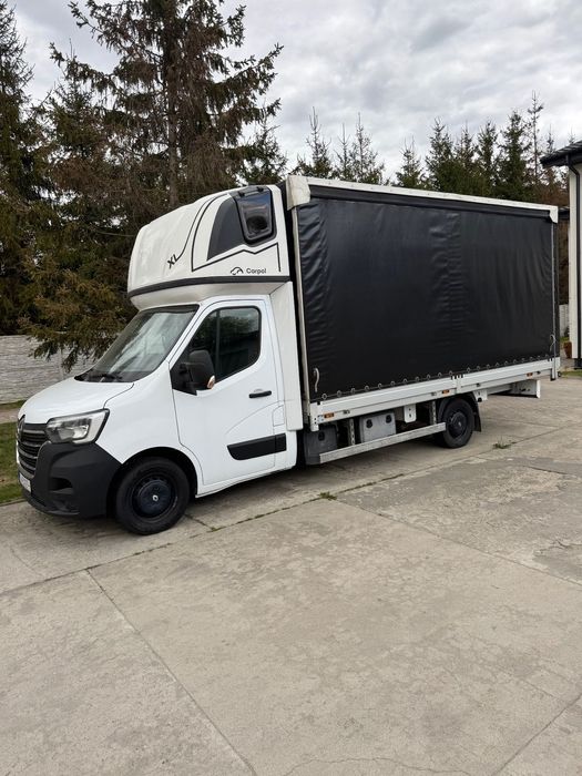 Renault RENAULT MASTER PLANDEKA  Renault Master Plandeka 2021 Webasto Penumatyka Kabina Sypialniana
