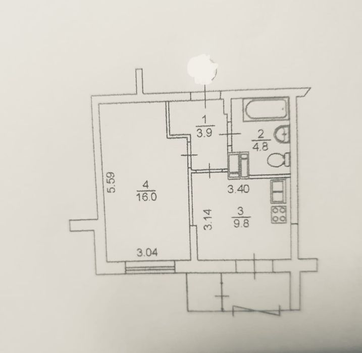 1-room apartment apartment by the address (area 38 m²) - Atlanta.ua - photo 14