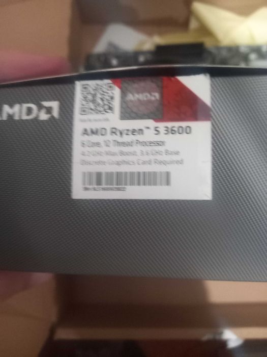 Комплект R5 3600 +A чипсет (BOX)