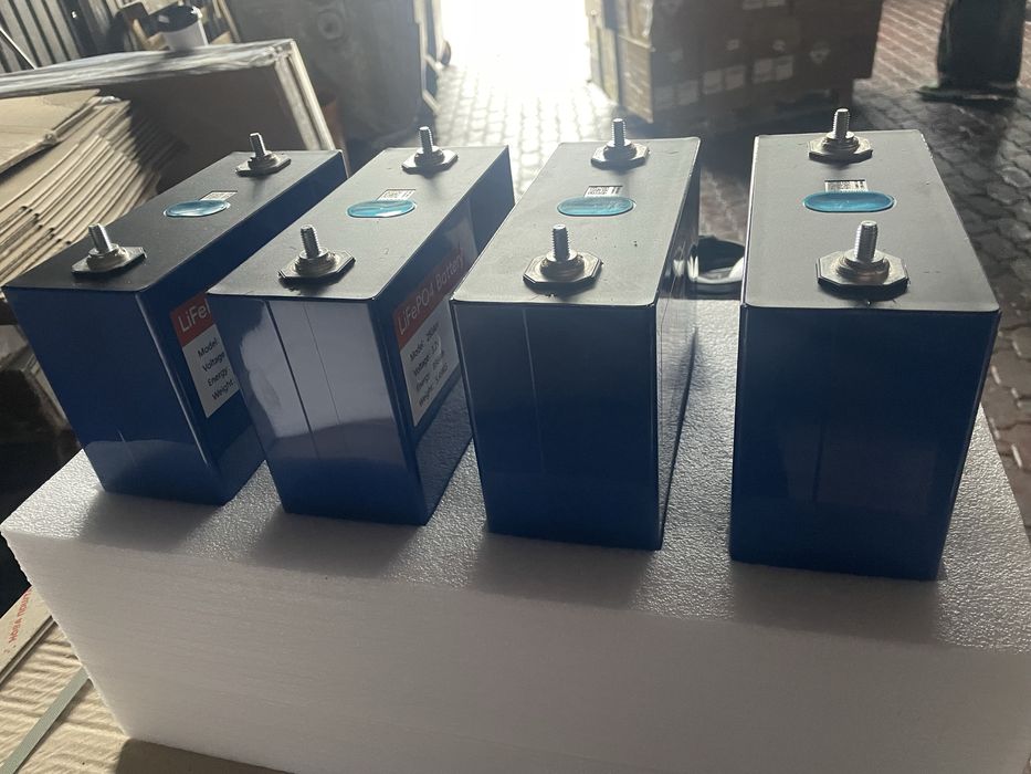 Батареї LiFePO4 Акумулятори ячейки комірки  Eve 314 ah . Еве 280 АН