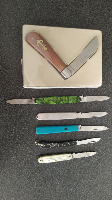 Lote de 5 Canivetes