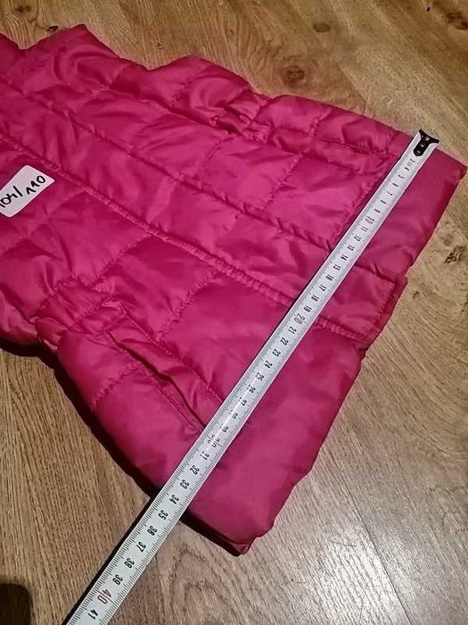 Różowy Bezrękawnik dla dziewczynki 104/110cm id. (144)