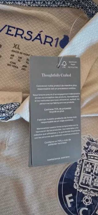 Camisola FCP FC Porto Futebol Clube Porto New Balance T-Shirt 2025-26