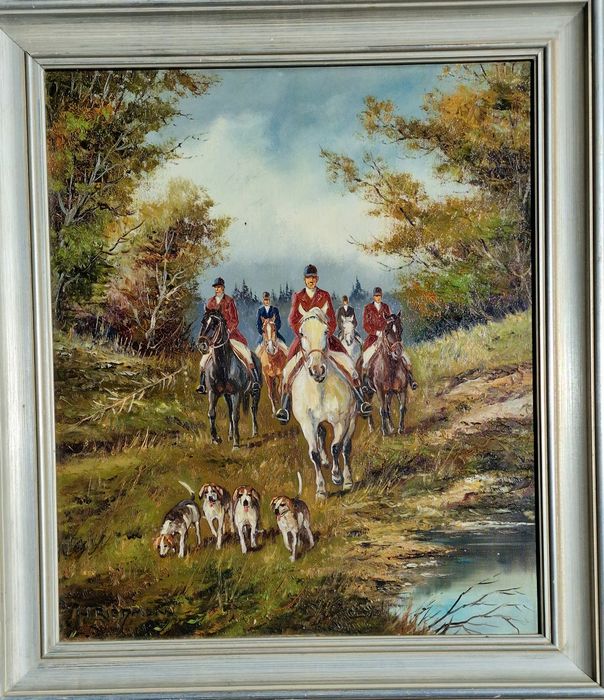 Quadro Caçada Hans Riedman