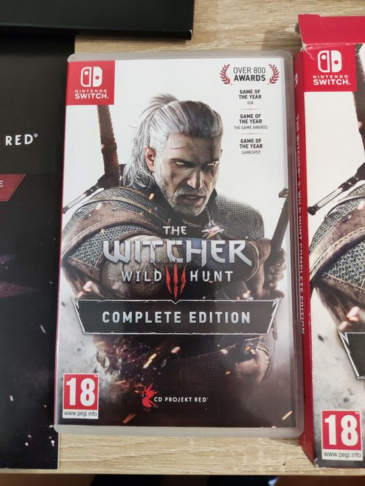 The Witcher wild hunt edição completa nintendo switch
