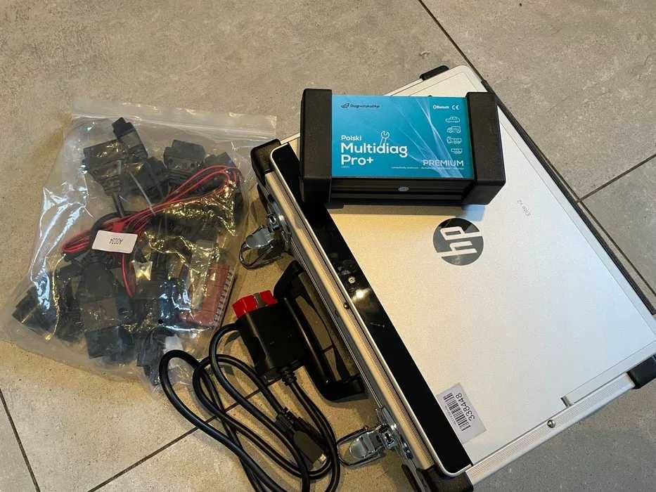 Interfejs Diagnostyczny Laptop Zestaw Osobowe Ciężarowe Multidiag Pro