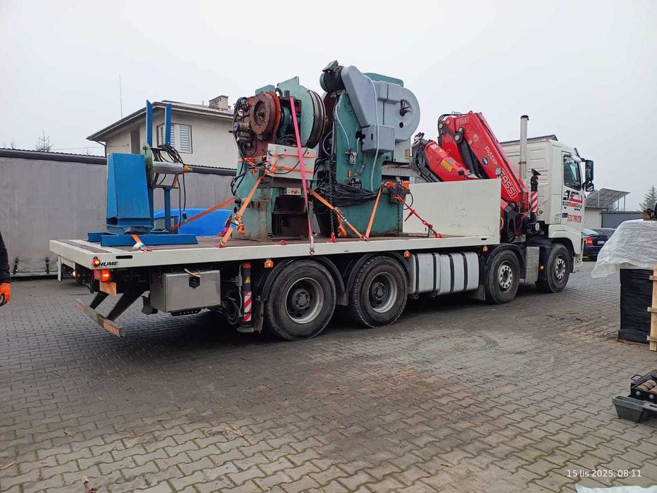 Usługa HDS 10t 17m,usługi transportowe, HDS Transport,Transport maszyn