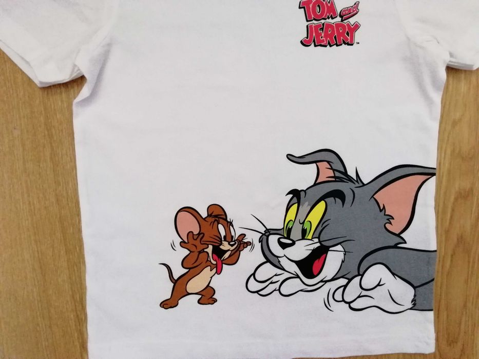 Koszulka Tom & Jerry. Nowa. 122 / 128cm.